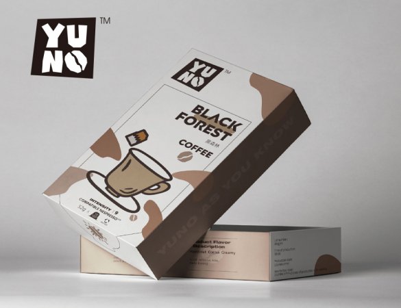 YUNO柚奈咖啡-品牌包裝設計